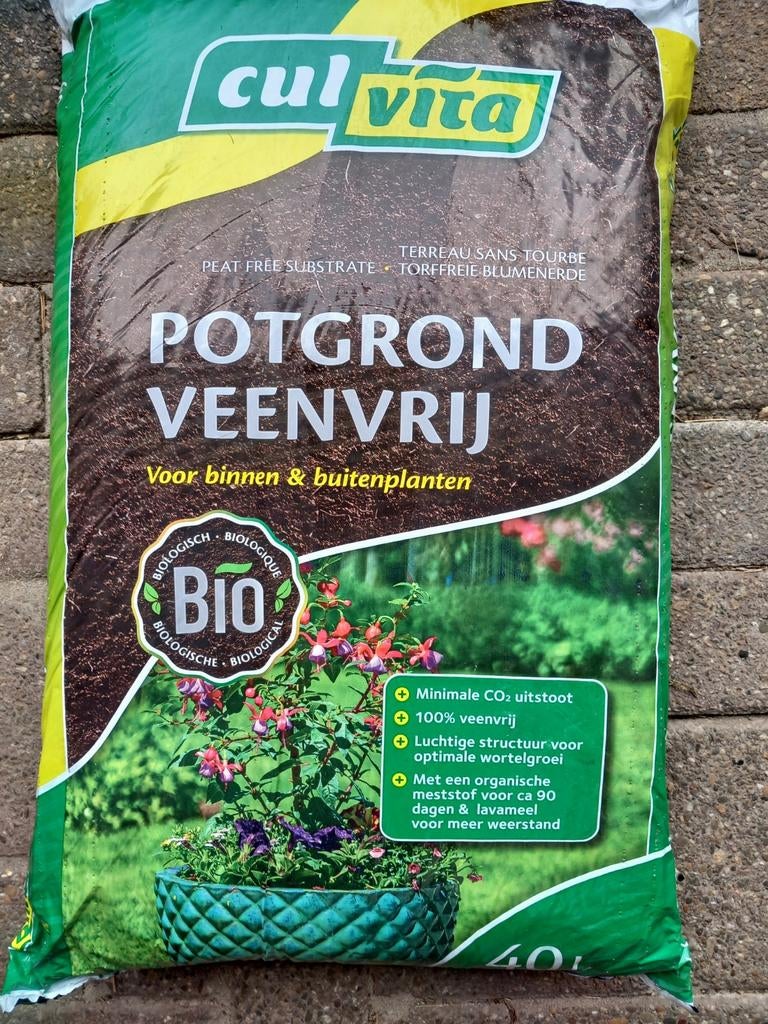 Culvita Veenvrije potgrond, Tuin en Terras, Ophalen, Potgrond
