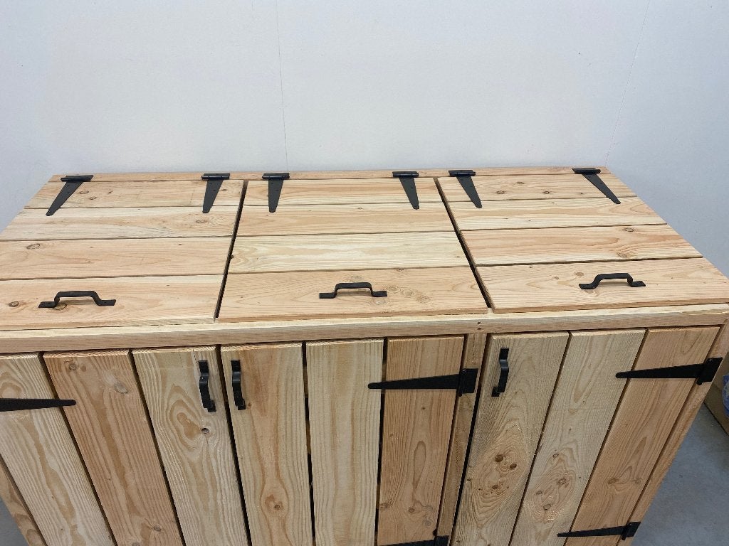 Container ombouw | kliko ombouw 3 delige Douglas hout F, Ophalen, Nieuw