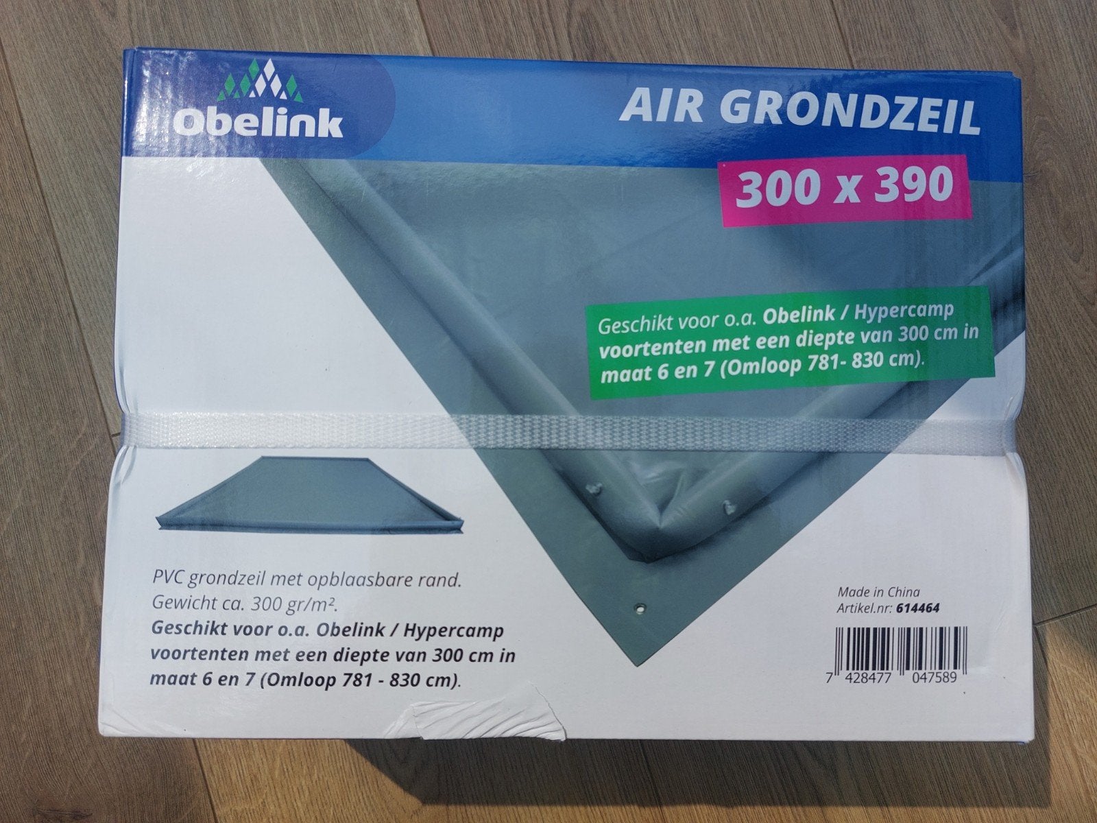 Obelink Air Grondzeil 300390cm NIEUW!, Caravans en Kamperen, Ophalen of Verzenden, Nieuw