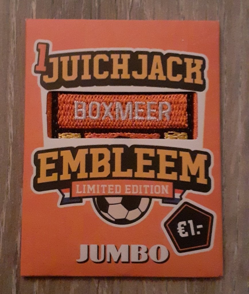 Jumbo Juich Jack Limited Edition embleem Boxmeer, Jumbo, Verzenden