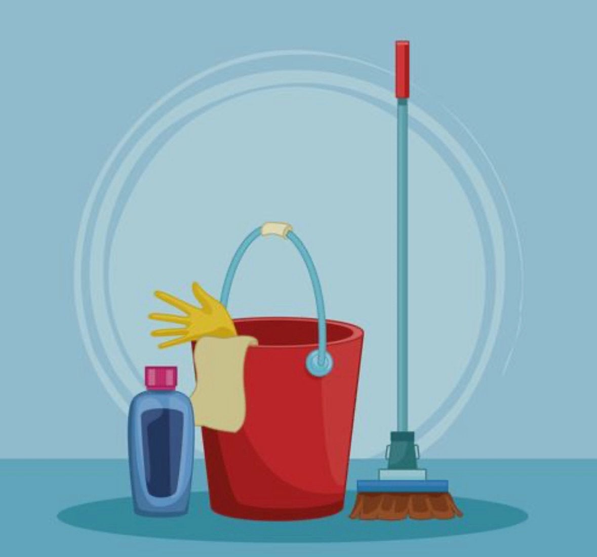 Schoonmaakhulp gevraagd!, Schoonmaken