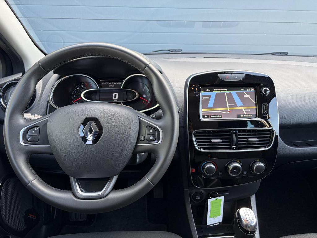 Renault Clio 0.9 TCe Limited 2e Eigenaar,Navi,Keyless.Airco,, Voorwielaandrijving, 898 cc, Stof, Gebruikt