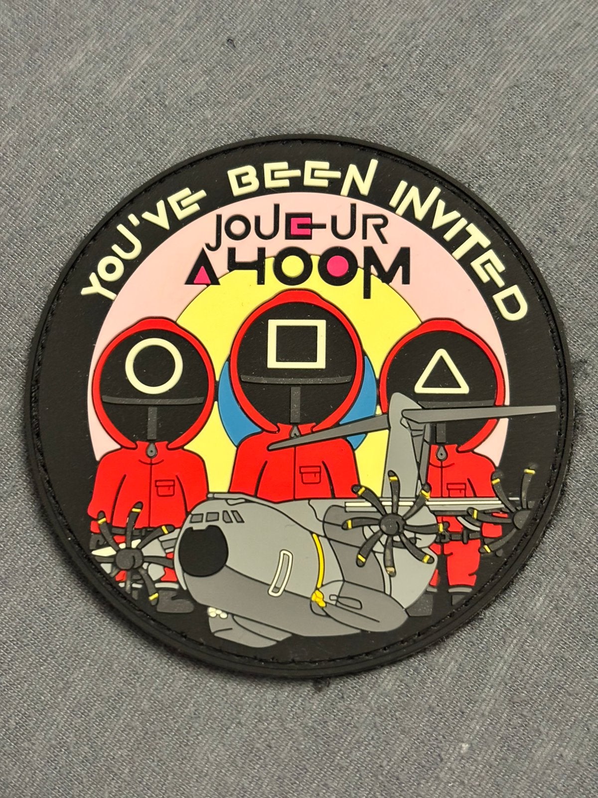 Pvc embleem A400M, Verzamelen, Verzenden, Nieuw, Patch, Badge of Embleem