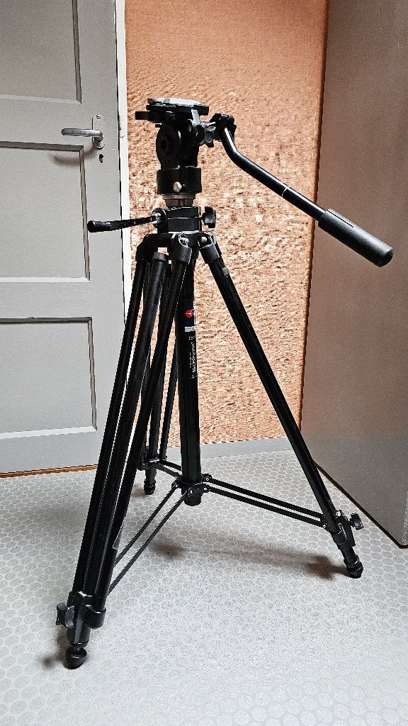 Manfrotto studiostatief 028B, Met balhoofd, Zo goed als nieuw, 175 cm of meer, Manfrotto