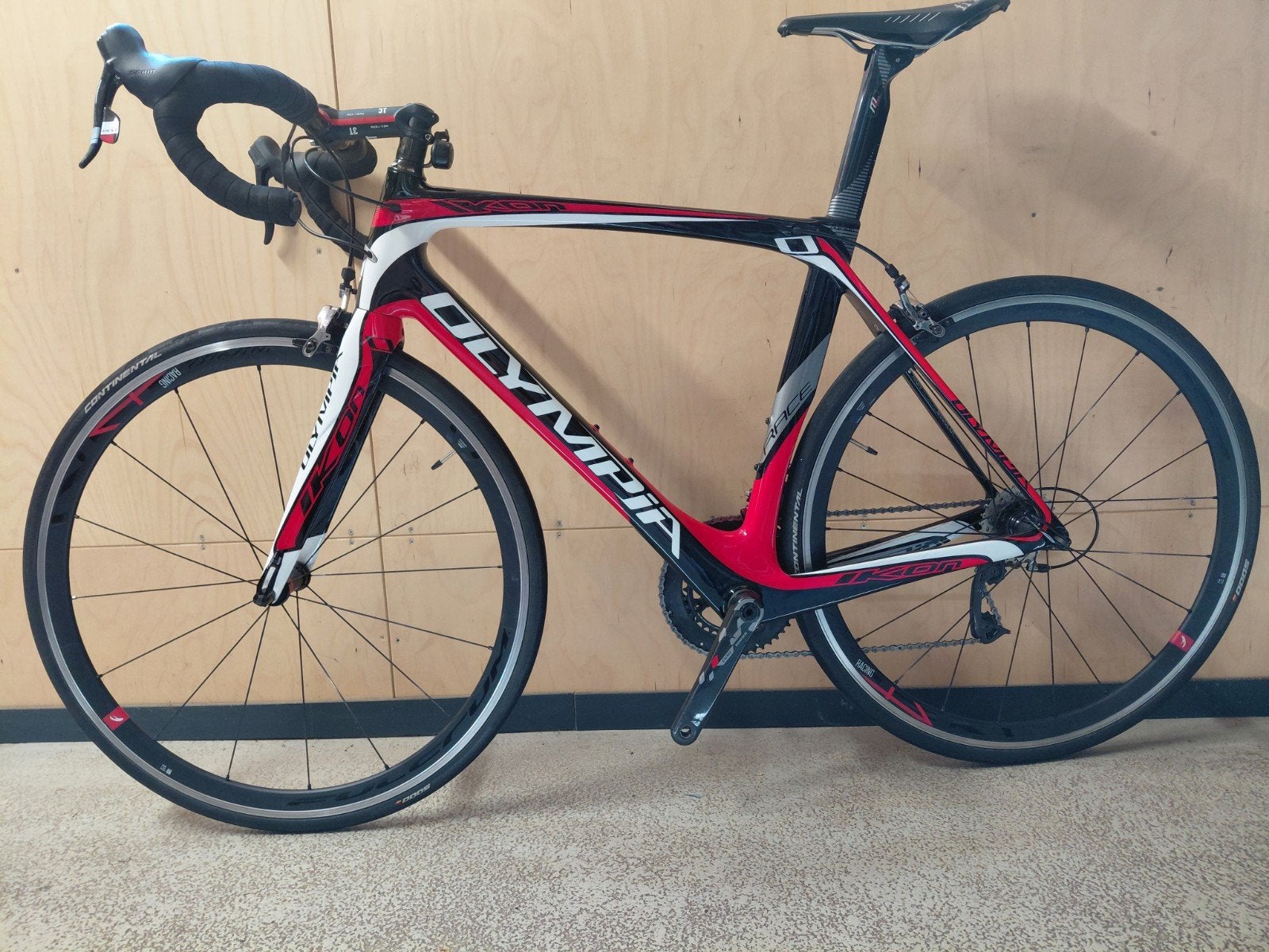 Carbon racefiets Olympia Ikon - SRAM Red 10 speed, Carbon, Zo goed als nieuw, 57 tot 61 cm, Meer dan 20 versnellingen