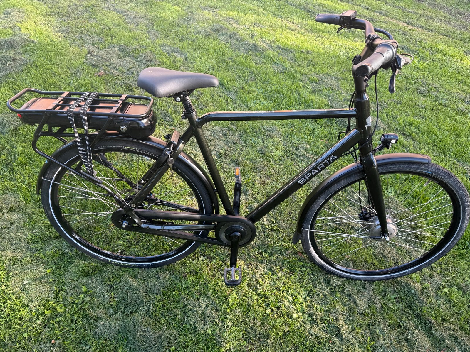 Sparta elektrische herenfiets 28 inch 60 cm, Fietsen en Brommers, 59 cm of meer, Ophalen of Verzenden, Gebruikt, Sparta