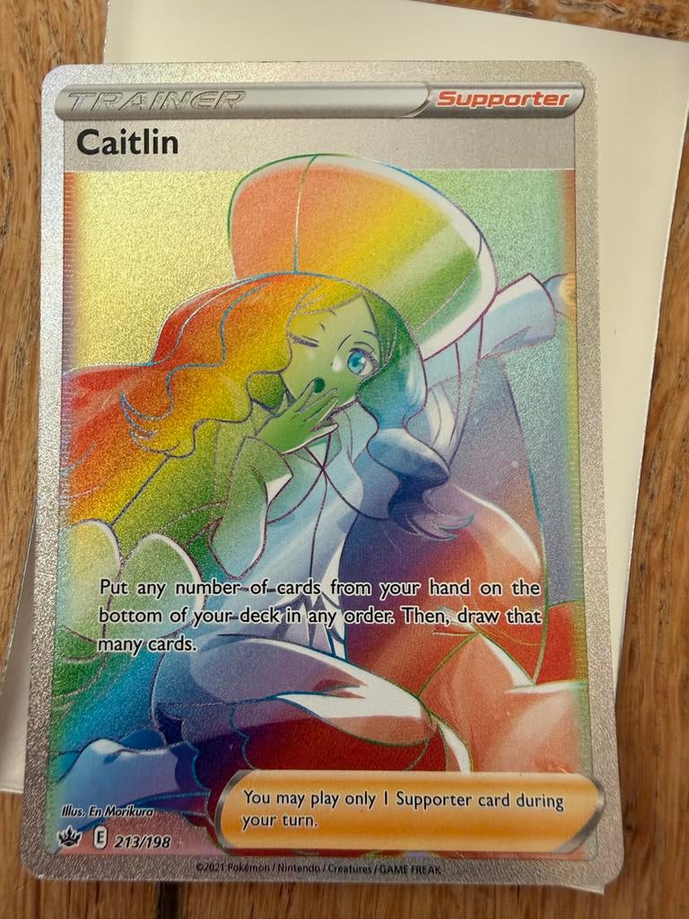 Trainer Caitlin 213/198, Ophalen of Verzenden, Nieuw, Losse kaart
