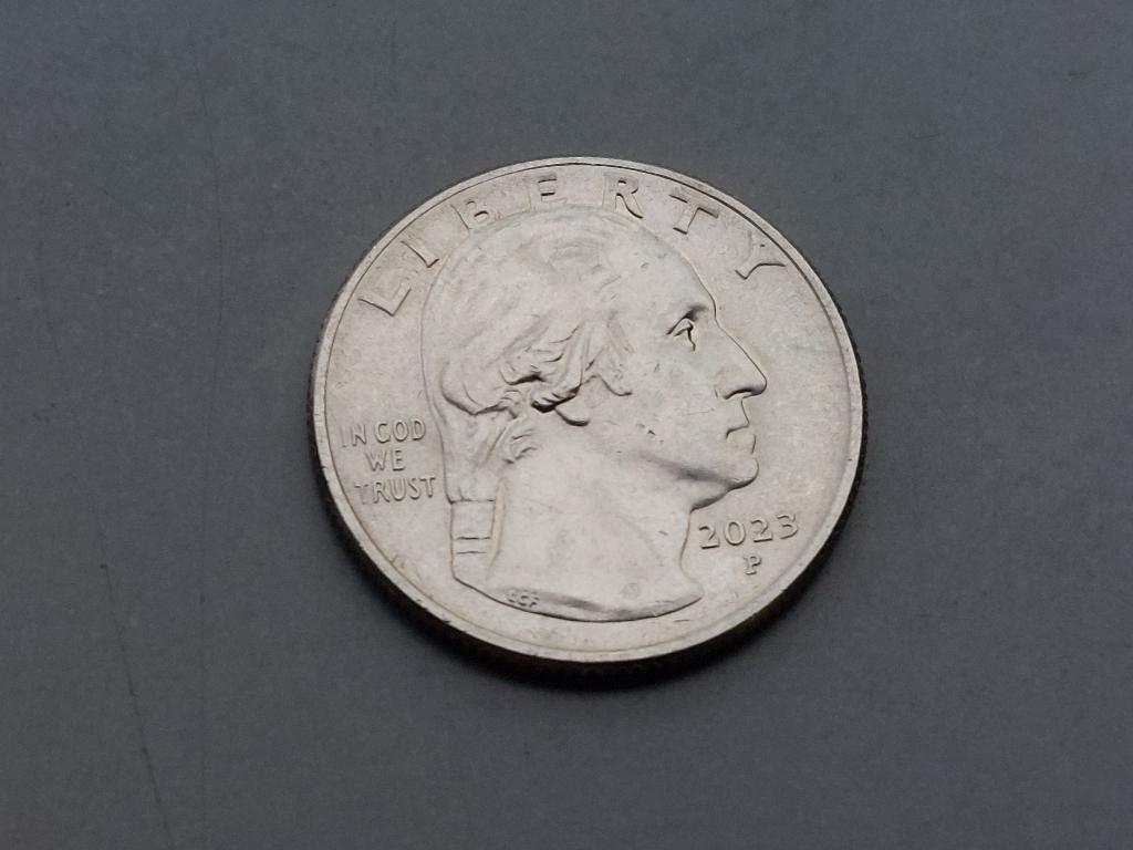 QUARTER DOLLAR 2023 - P, Ophalen of Verzenden, Noord-Amerika, Losse munt