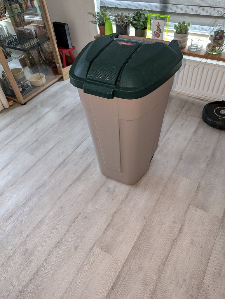 Rolcontainer, Ophalen, Gebruikt