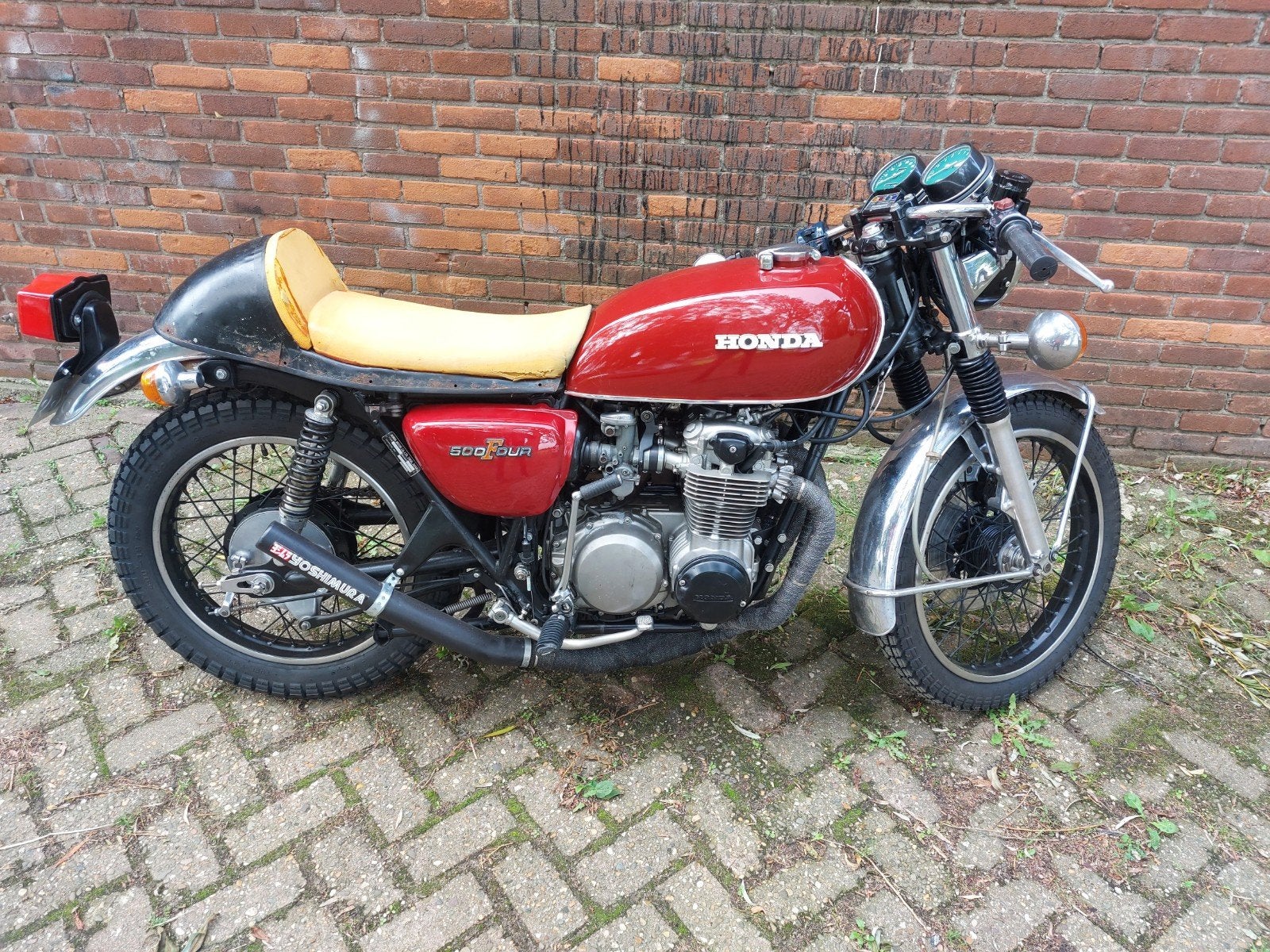 Honda CB 500 Four uit 1974, 4 cilinders, Motorrijbewijs A, Gebruikt, Meer dan 35 kW