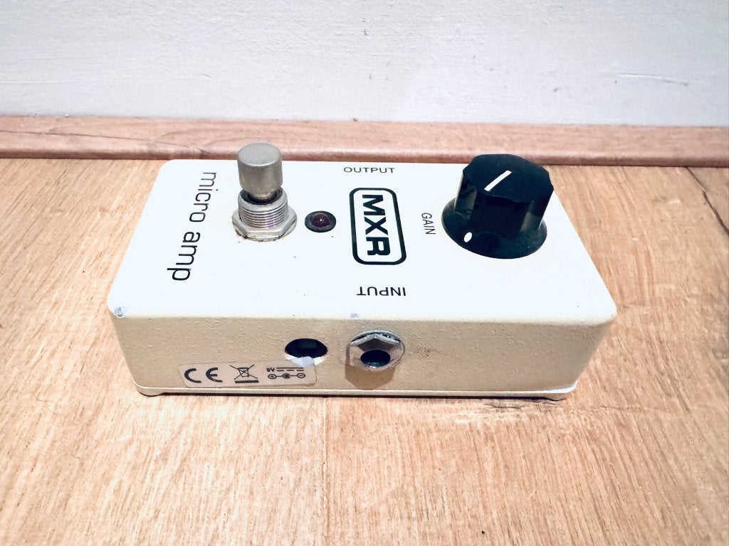 MXR Micro Amp, Muziek en Instrumenten, Ophalen, Gebruikt, Distortion, Overdrive of Fuzz