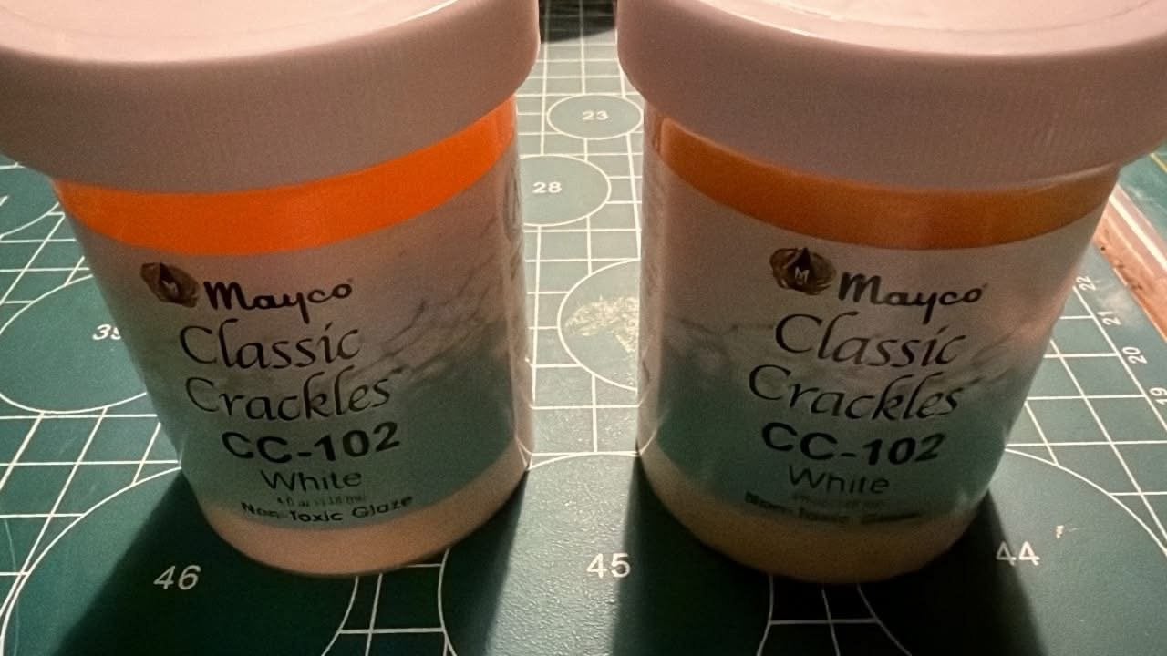 Mayco Classic Crackles en Duncan Heirloom Silver glazuren, Ophalen of Verzenden, Nieuw