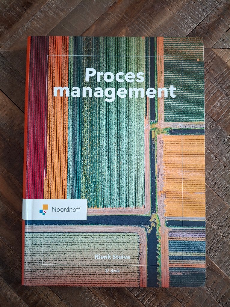 Procesmanagement (3e druk, Rienk Stuive, Noordhoff), Boeken, Nieuw, Rienk Stuive, Ophalen of Verzenden, Bedrijfseconomie of M&O