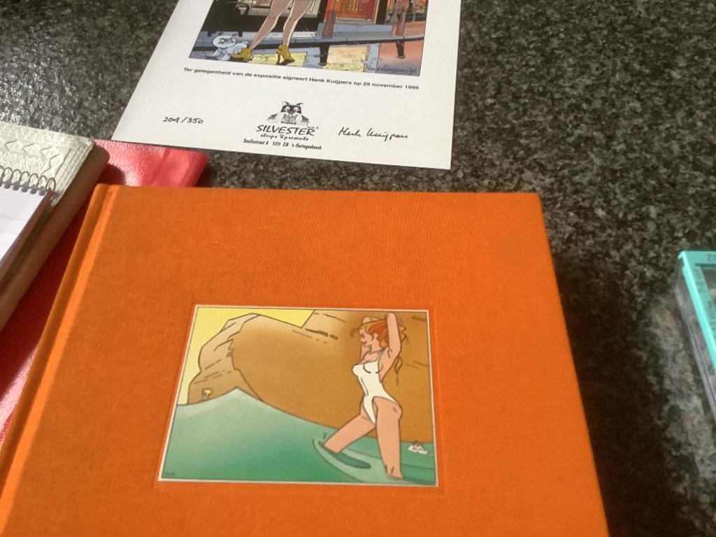 Stripboek, Ophalen, Eén stripboek, Zo goed als nieuw, Henk Kuijpers