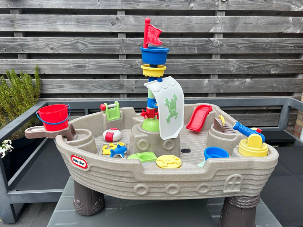 Little tikes piratenboot - watertafel, Ophalen, Zo goed als nieuw