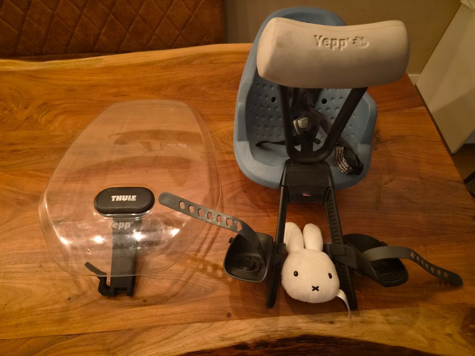 Yepp Thule voorzitje met windscherm, Fietsen en Brommers, Ophalen