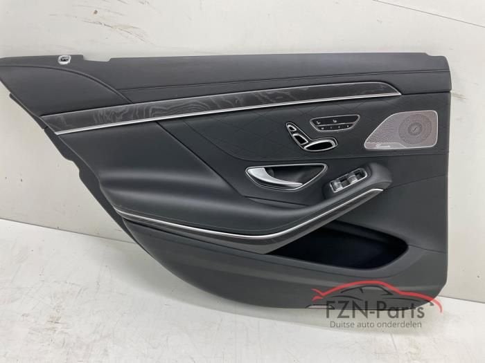 Mercedes Benz S-klasse w222 Long Deurpaneel Links-Achter Lee, Ophalen of Verzenden, Gebruikt