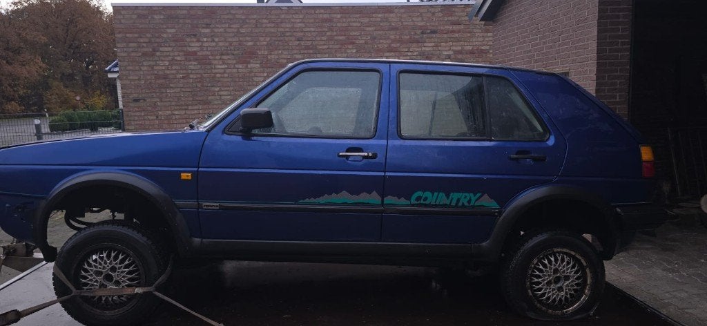 Kale carrosserie vw golf country met schuifdak, Ophalen, Gebruikt, Spatbord, Volkswagen