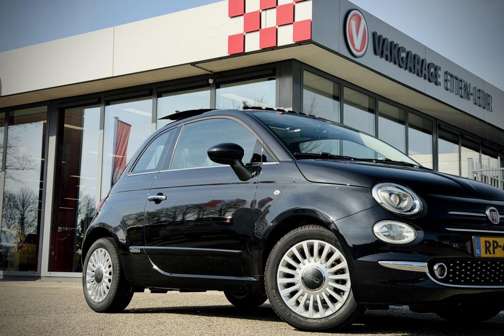 Fiat 500 0.9 TwinAir T Lounge (bj 2017), Auto's, Fiat, Voorwielaandrijving, Stof, Gebruikt, Origineel Nederlands