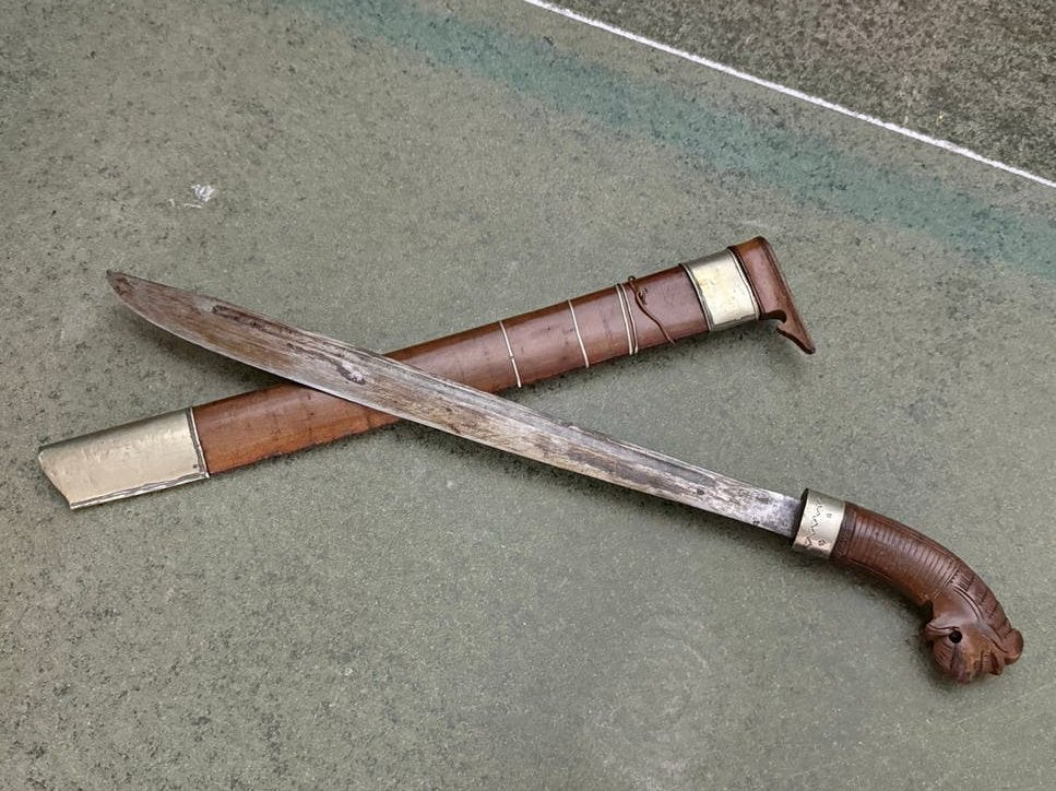 Antiek Indonesisch Klewang, Ophalen of Verzenden