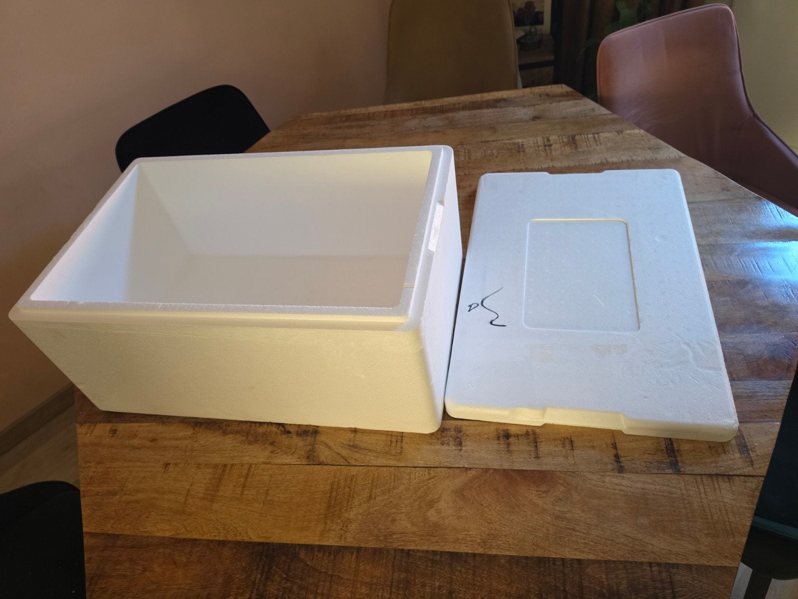 thermobox 32 liter 4 stuks transport box, Caravans en Kamperen, Ophalen of Verzenden, Zo goed als nieuw