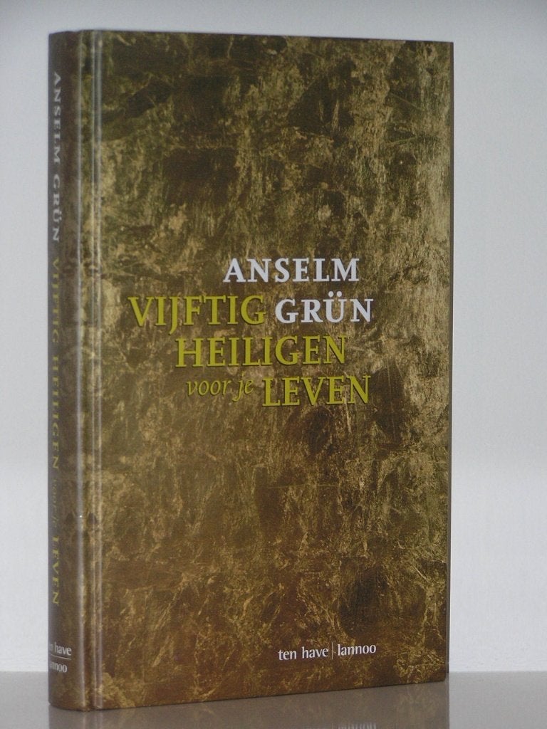Anselm Grün - Vijftig heiligen voor je leven, Boeken, Ophalen of Verzenden, Zo goed als nieuw, Christendom | Katholiek