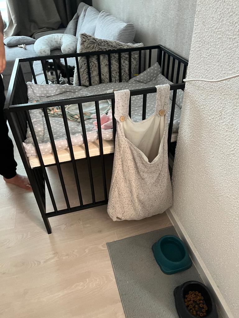 Kinder box babypark, Ophalen, Zo goed als nieuw, Vierkant, In hoogte verstelbaar
