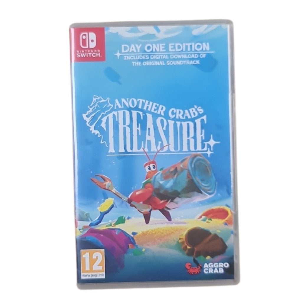 Another Crab's Treasure Switch Game, Nintendo, Zo goed als nieuw, Support@nintendo.com, 11-1 Hokotate-cho, Kamitoba, Minami-ku
Kyoto 601-8501
Japan