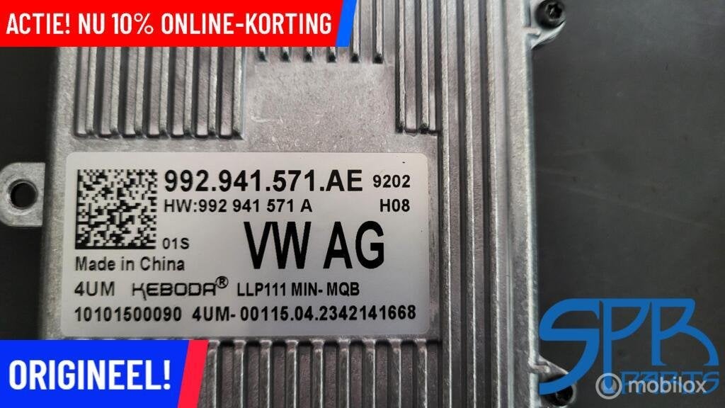 GOLF 8 VIII LED Koplamp module 992941571AE T-ROC IBIZA 2020+, Volkswagen, Nieuw, Ophalen of Verzenden, Volkswagen