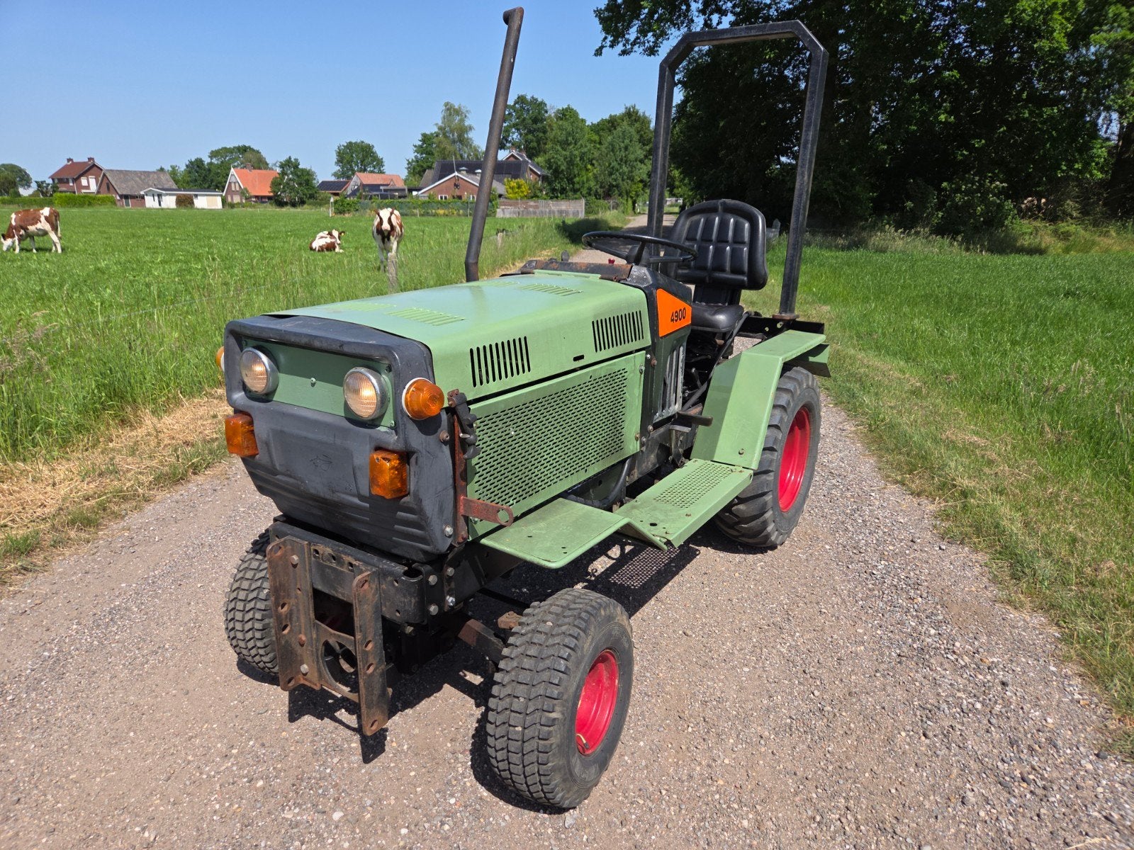 Agria Mini Trekker 4900  mini tracktor smalspoor, Gebruikt, Tot 2500, Tot 80 Pk, Ophalen