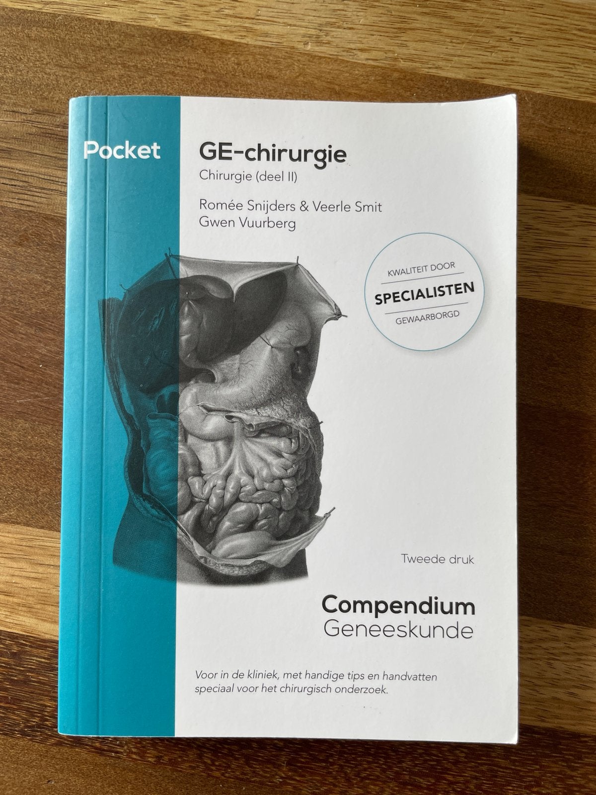 GE-chirurgie (deel II) - Compendium Geneeskunde, Boeken, Studieboeken en Cursussen, Ophalen of Verzenden, Beta, Zo goed als nieuw