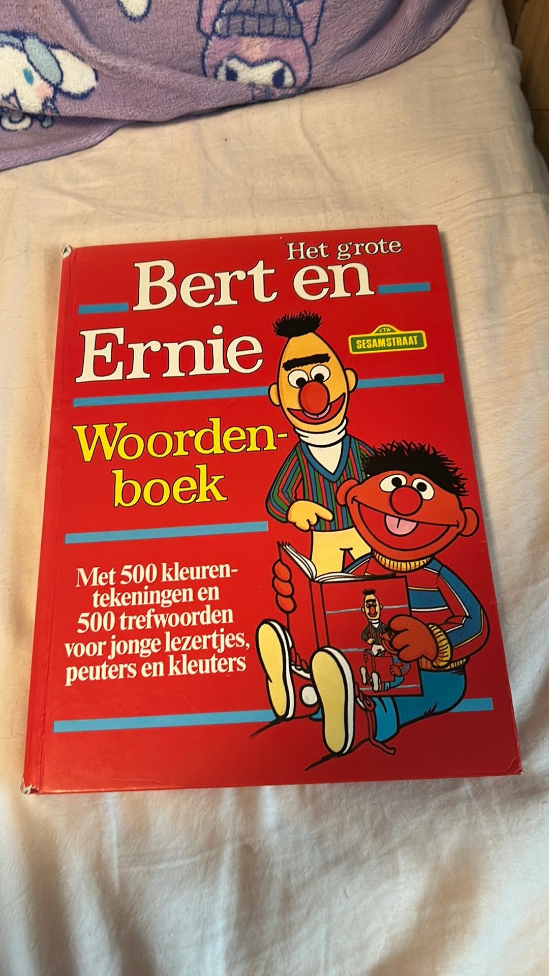 Bert en ernie , sesamstraat, Ophalen of Verzenden, Zo goed als nieuw, Fictie algemeen