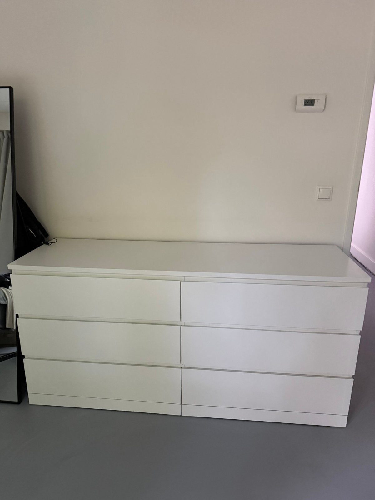 IKEA KULLEN 6-Drawer Chest – White., Huis en Inrichting, Kasten | Ladekasten, Ophalen, 5 laden of meer, 100 tot 150 cm, 50 tot 100 cm