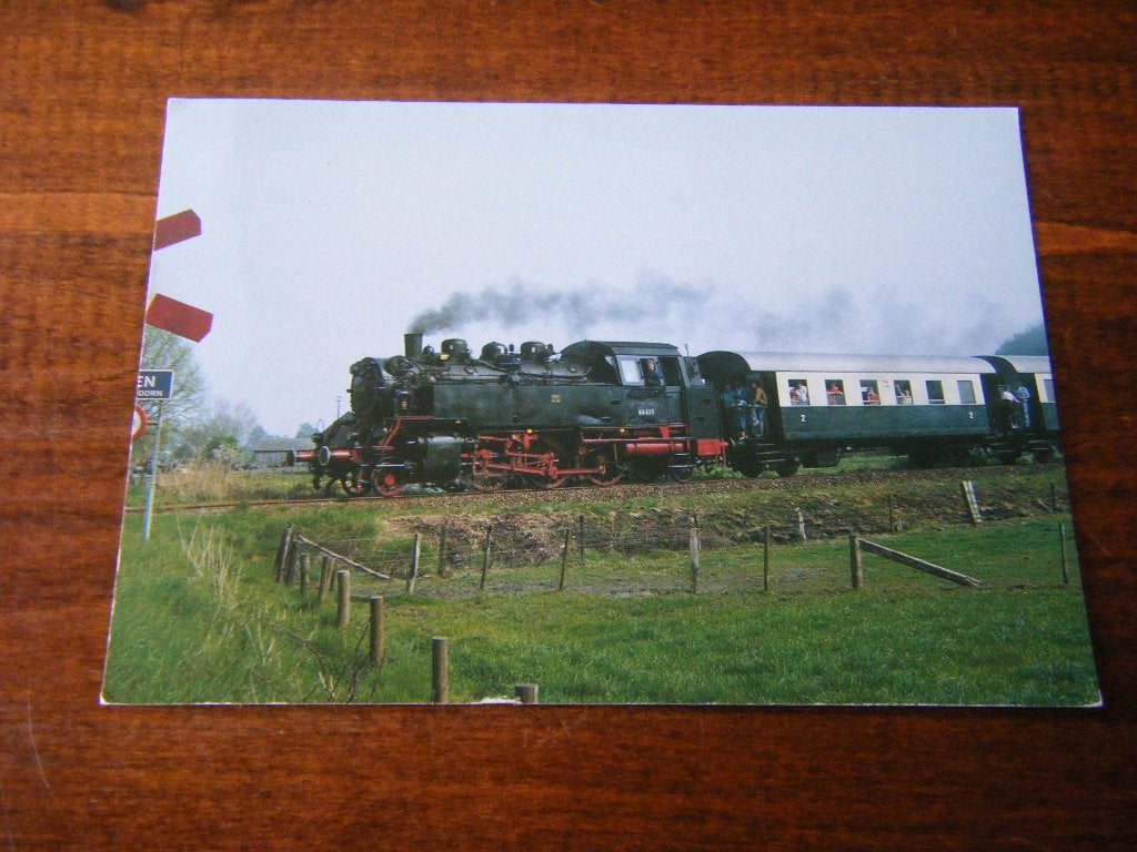 F43 - Beekbergen - Stoomlocomotief - Mooi/Oud, Verzamelen, Ophalen of Verzenden, 1960 tot 1980, Gelderland