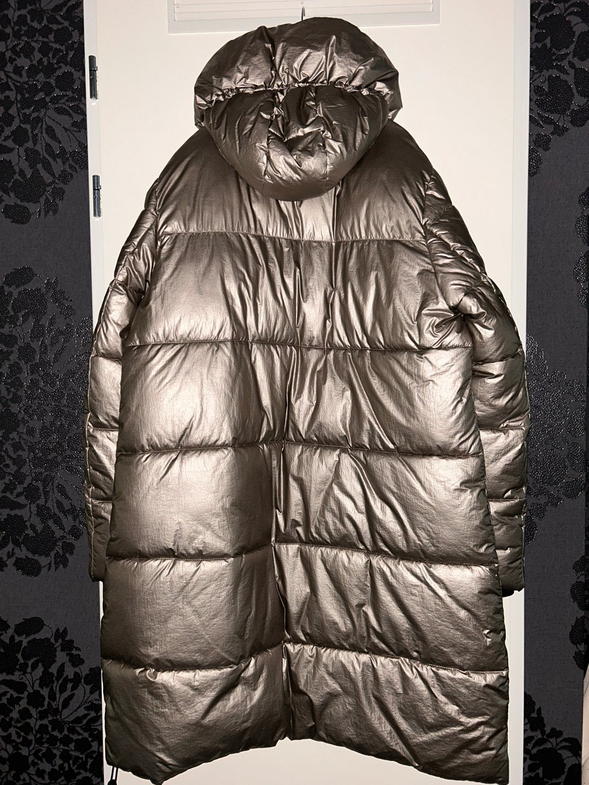 Geisha lange puffer jas,zo goed als nieuw, Ophalen of Verzenden, Zo goed als nieuw, Maat 46/48 (XL) of groter, Goud
