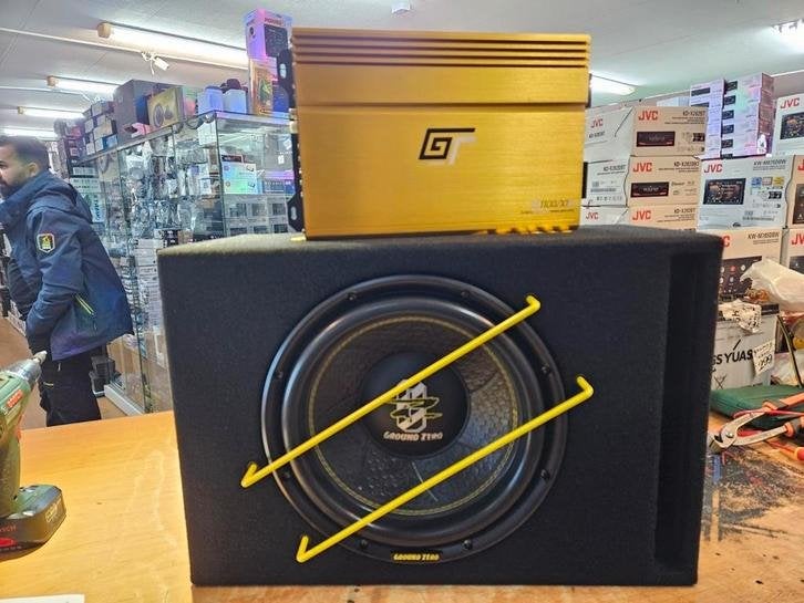Dikke set van GZ/BASSFACE 1100WATT RMS, Niet ingevuld, Niet ingevuld, Nieuw, Ophalen of Verzenden