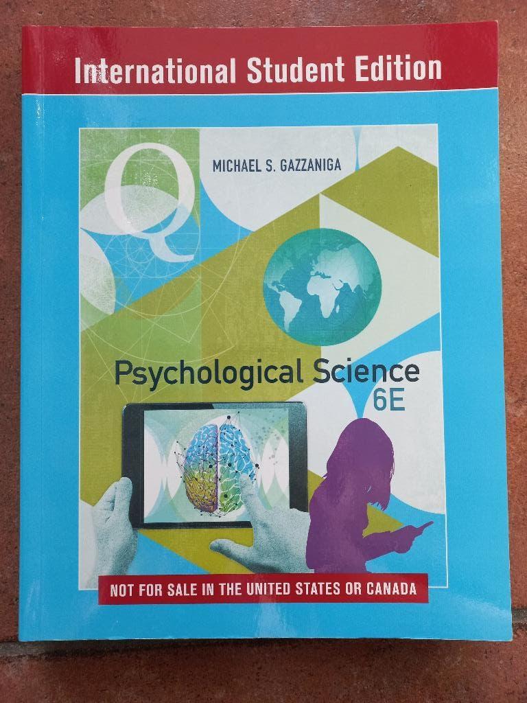 Psychological Science, Ophalen of Verzenden, Nieuw, Overige onderwerpen