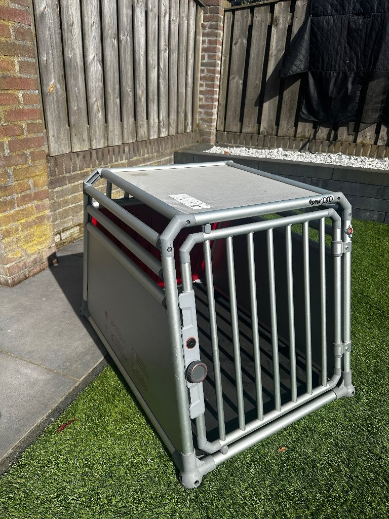4Pets Pro 3 TÜV-Gecertifice Hondenbench Transportbox Maat L, Ophalen, Gebruikt