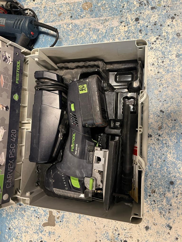Festool decoupeerzaag, Ophalen of Verzenden, Minder dan 600 watt, Decoupeerzaag, 30 tot 70 mm