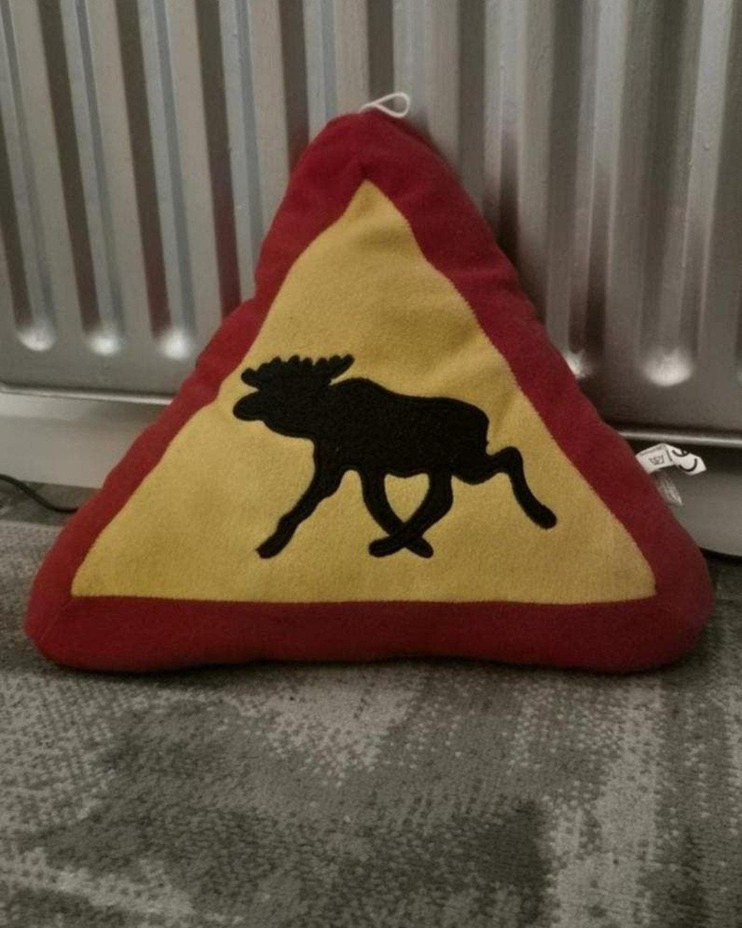 Kussentje Elandbord, Overige merken, Gebruikt, Met print, Ophalen of Verzenden