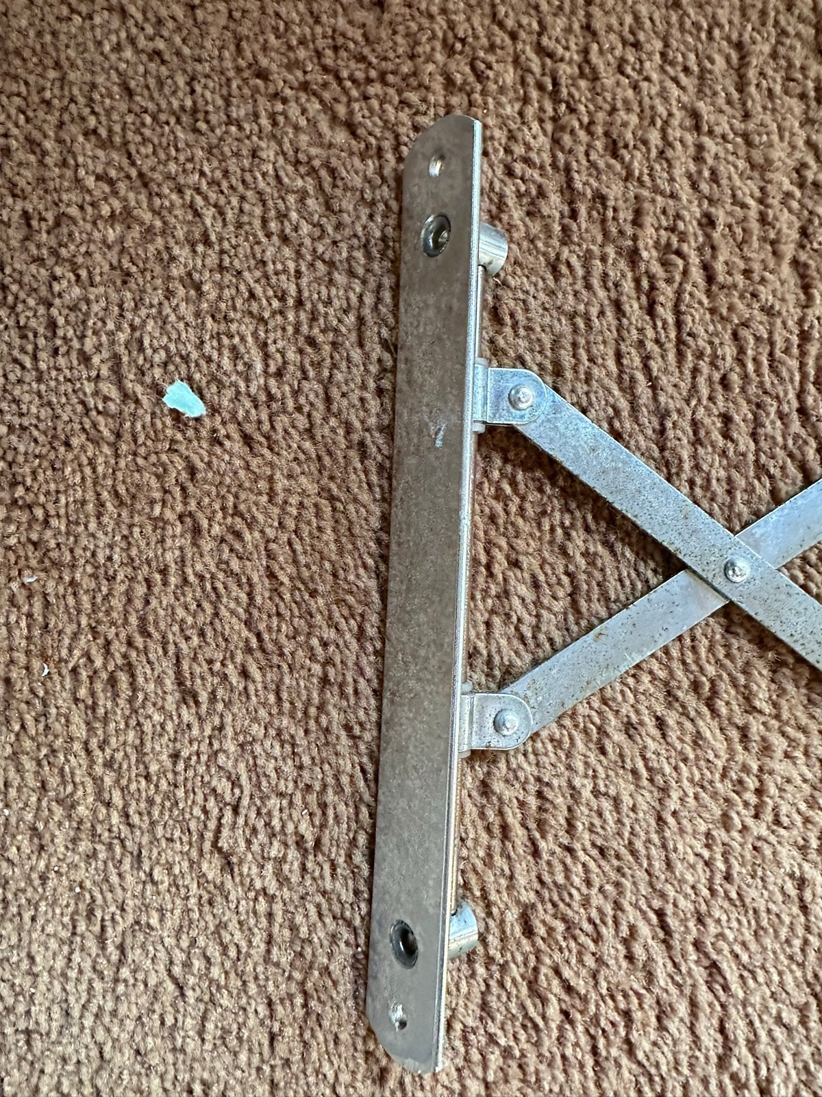 Vintage uitschuifbare scheerspiegel, werkt perfect, Ophalen of Verzenden, Rond, Minder dan 50 cm, Minder dan 100 cm