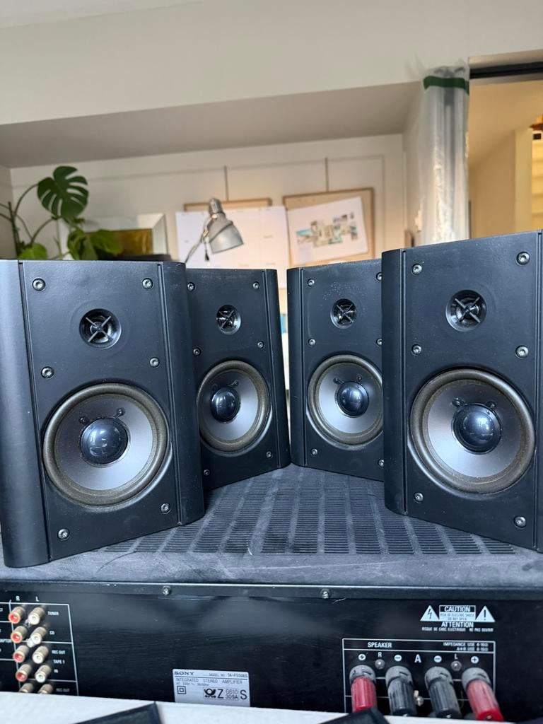 Jamo SAT 300 Speakerset, Ophalen, Gebruikt, 120 watt of meer, Sony