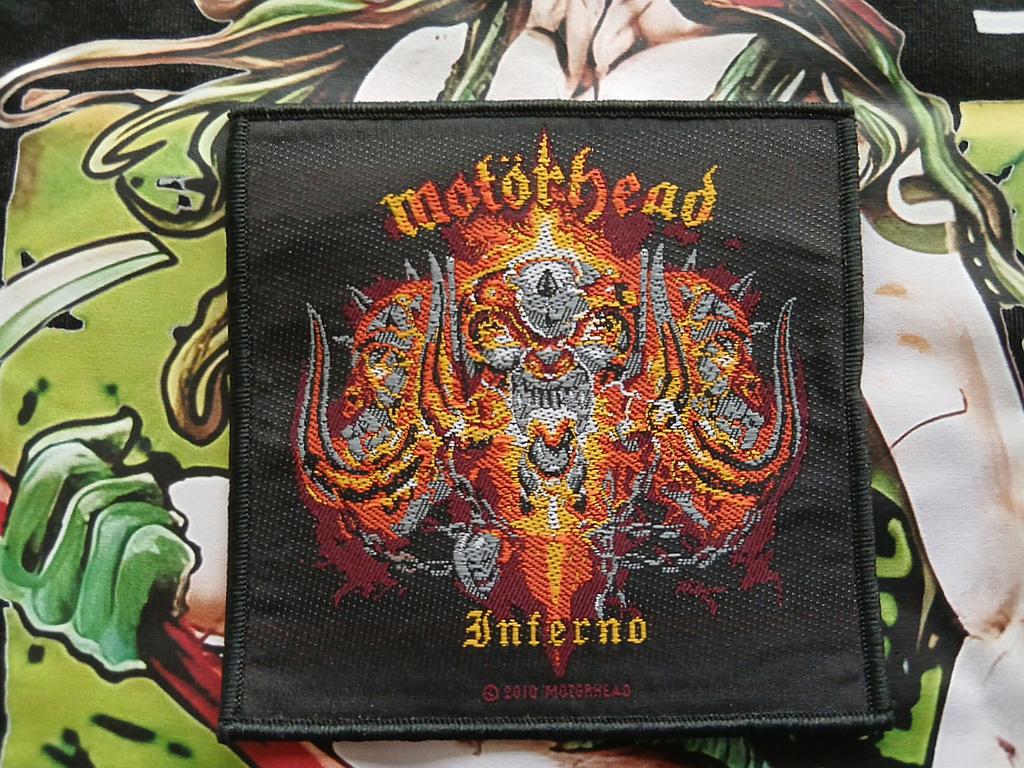 Motorhead zeer  mooie 2010 Inferno patch 41, Verzenden, Nieuw, Kleding