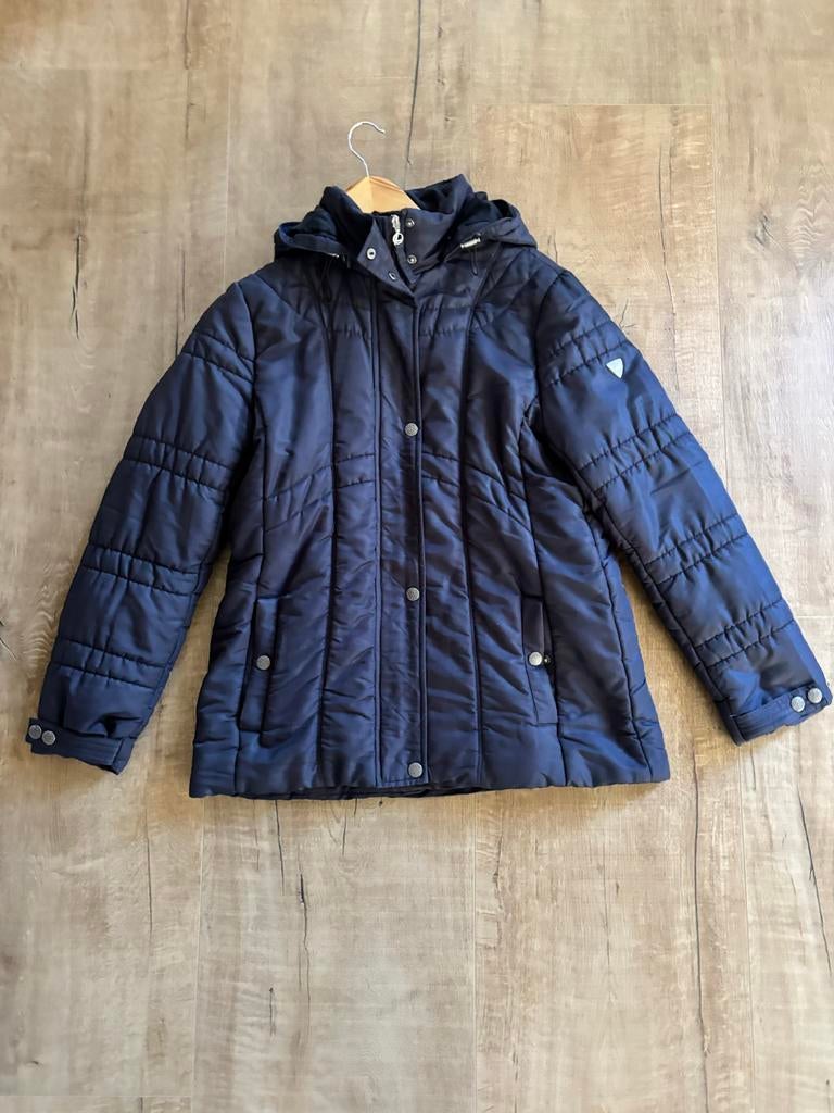 Luhta winterjas dames maat L, Ophalen of Verzenden, Zo goed als nieuw, Maat 42/44 (L), Blauw