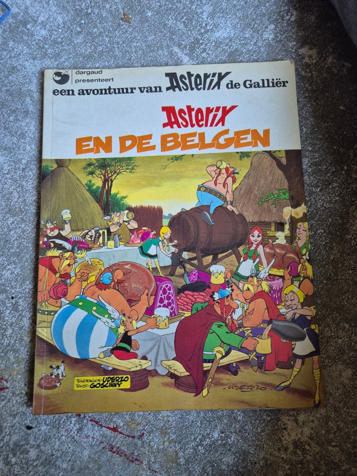 Asterix en de Belgen - Eerste druk 1979, Ophalen of Verzenden