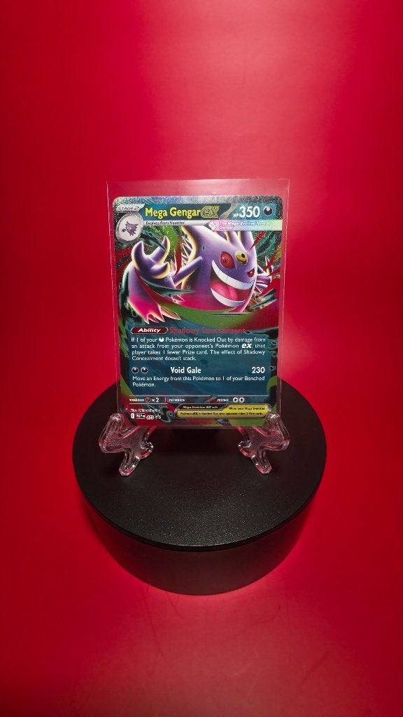 Mega Gengar ex 073 - Mega Evolution Promo, Verzenden, Zo goed als nieuw, Losse kaart, Foil