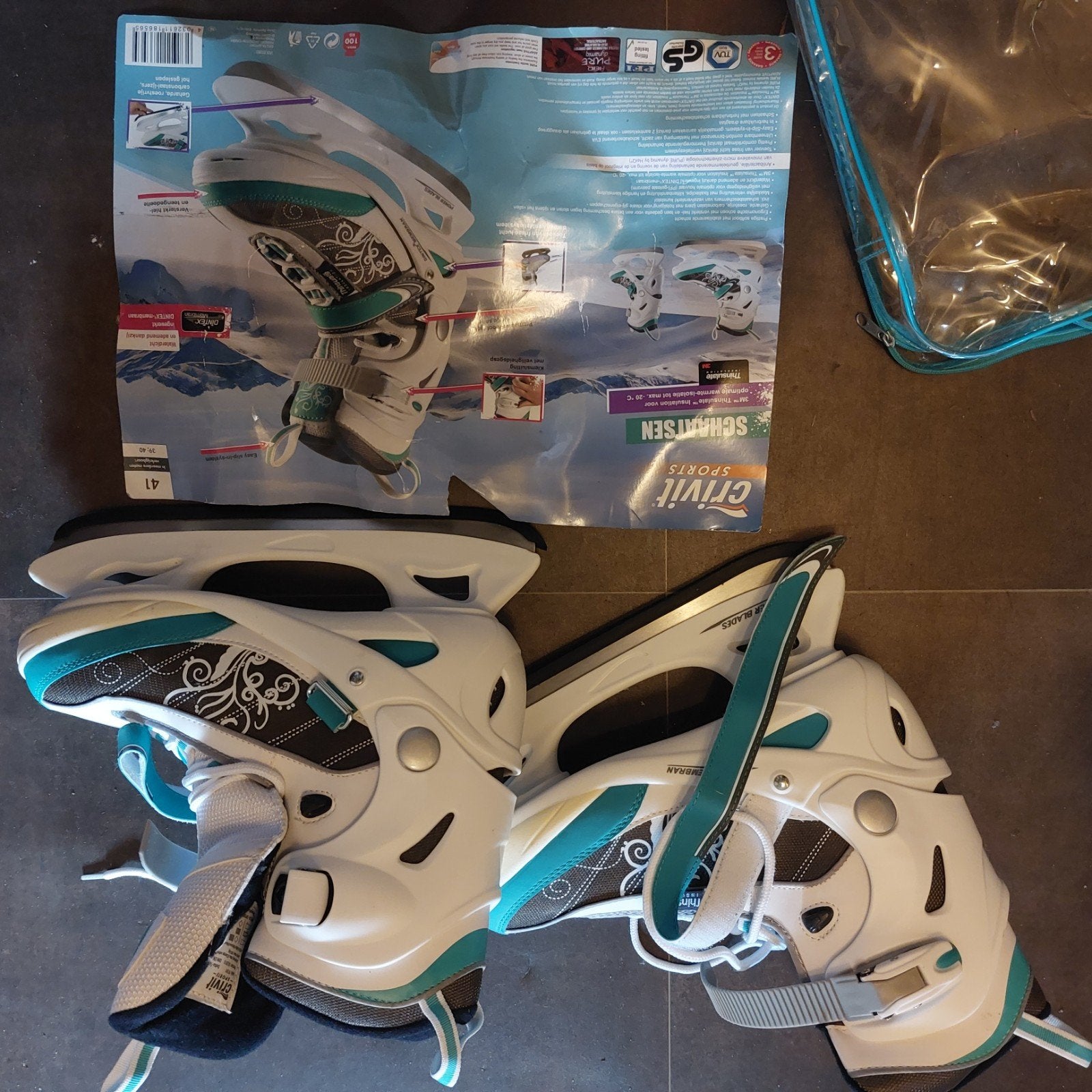 Crivit Sports Schaatsen - Maat 41, Ophalen, Nieuw, Overige typen, Overige merken