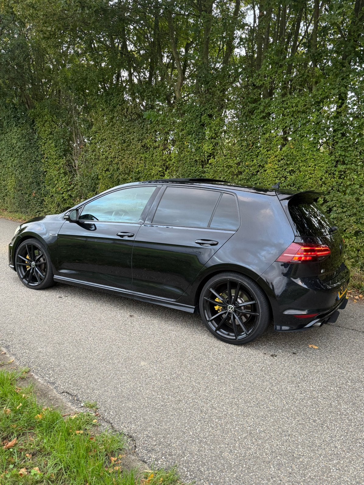 Volkswagen Golf 2.0 TSI R 221KW 5D 4MOTION DSG 2013 Zwart, Auto's, Automaat, 4 cilinders, 1984 cc, Zwart