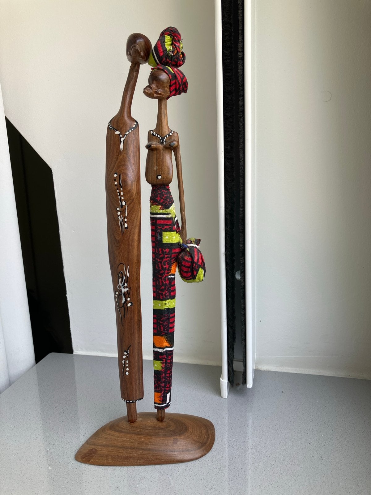 Houten Afrikaanse Beeldjes - Decoratieve Kunst, Antiek en Kunst, Ophalen