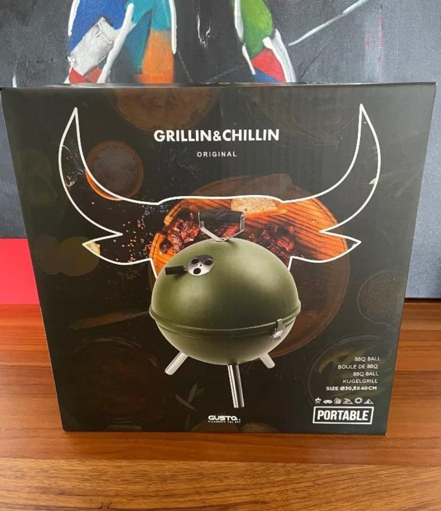 Nieuwe BBQ - Gusta Grillin & Chillin - kleur Army Green, Ophalen of Verzenden, Nieuw